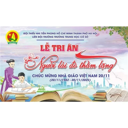 Phông nền Nhà giáo Việt Nam 04