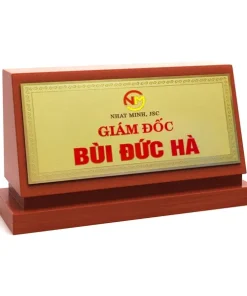 Biển chức danh để bàn 01