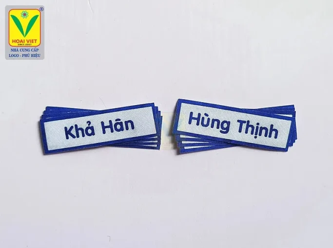 Dịch vụ thiết kế bảng tên học sinh sinh viên