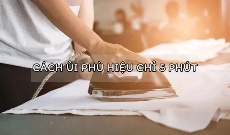 Hướng dẫn ủi logo - bảng tên đúng cách