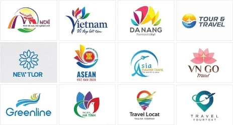 Logo công ty du lịch