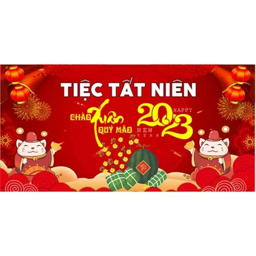 Phông nền tiệc tất niên 07