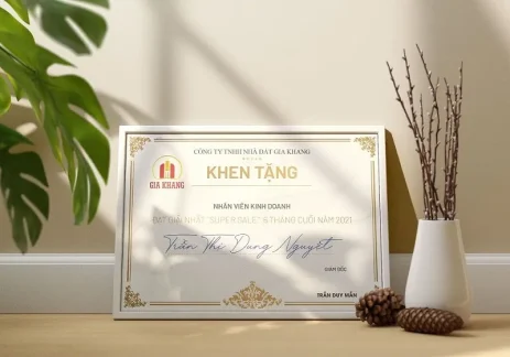 Dịch vụ thiết kế giấy khen/in giấy khen