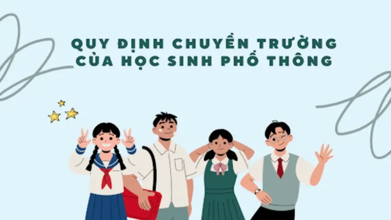 quy định chuyển trường cho học sinh THPT