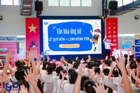 văn hóa ứng xử của học sinh trong nhà trường