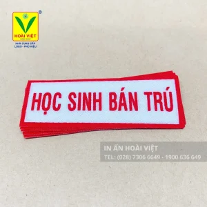 Bảng Tên Bán Trú 14 Bảng tên bán trú 13