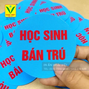 Bảng Tên Bán Trú 23 Bảng tên bán trú 5
