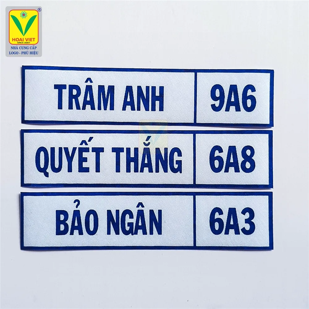 Bảng tên học sinh 9 Bảng tên học sinh