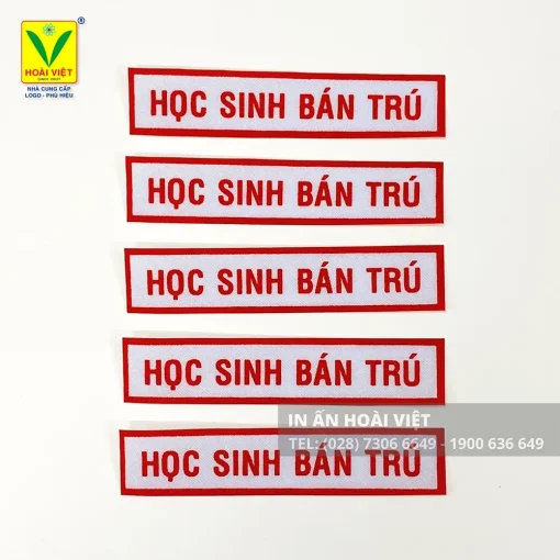 Bảng tên trường học 10 Bảng tên trường học bán trú