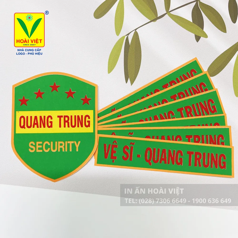 Logo Doanh Nghiệp 4 Logo công ty Vệ Sĩ Quang Trung