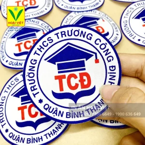 Logo Trường Trung Học Cơ Sơ 11 Logo Trường THCS Trương Công Định
