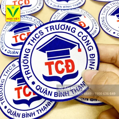 Logo Trường Trung Học Cơ Sơ 18 Logo Trường THCS Trương Công Định