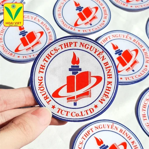 Logo trường trung học phổ thông 3 Logo trường trung học phổ thông Nguyễn Bỉnh Khiêm