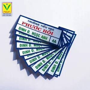 Phù Hiệu Học Sinh Cơ Bản 13 Phù hiệu học sinh chuẩn 2