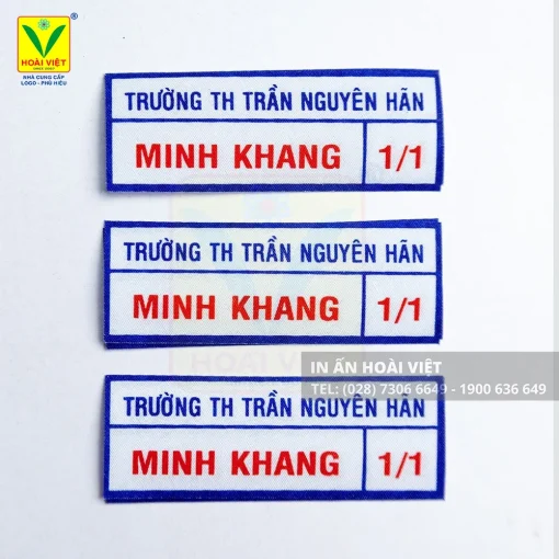 Phù Hiệu Học Sinh Cơ Bản 15 Phù hiệu học sinh chuẩn 6
