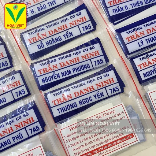 Phù Hiệu Học Sinh Cơ Bản 14 Phù hiệu học sinh chuẩn 7