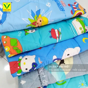 Gối nệm cho bé mầm non màu pastel nhẹ nhàng, chất liệu cotton êm ái