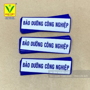 Nhãn tên vải ủi cho doanh nghiệp sử dụng chất liệu keo bền, không bong khi giặt