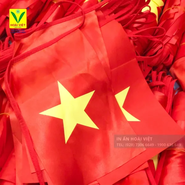 Cờ dây – Sự lựa chọn chỉn chu cho các sự kiện trang trọng