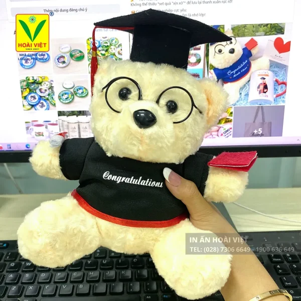 Gấu Bông Tốt Nghiệp