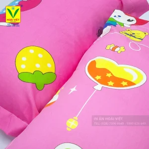 Gối nệm trẻ em màu xanh dịu mắt, thiết kế an toàn sử dụng trong trường mẫu giáo