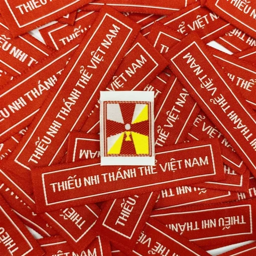 Nhãn tên Soeur - Nhãn tên giáo xứ 18 Sản phẩm nhãn tên giá xứ được hoàn thiện tại In Ấn Hoài Việt